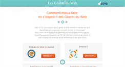 Desktop Screenshot of geantsduweb.com